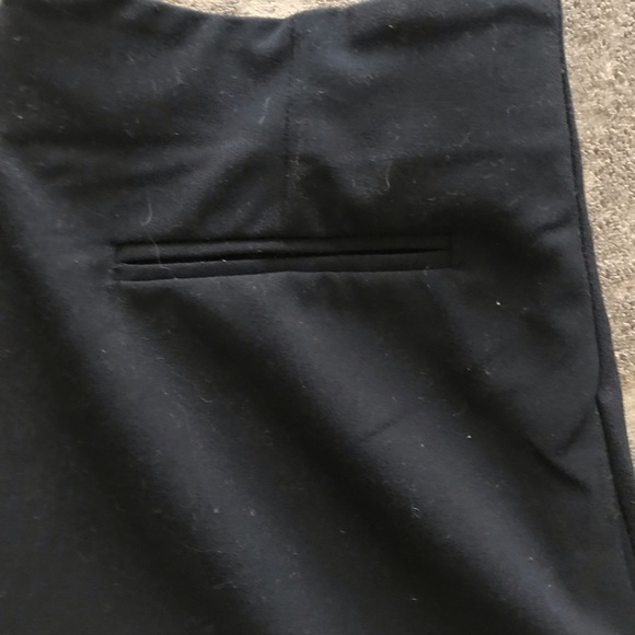 Petite Navy Blue Pants Spandex Waist - Picture 4 of 7